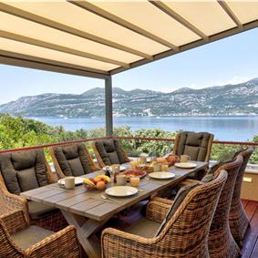 2 x 3 Bedroom Villas with Sea Views and Pools on Korcula Island, Sleeps 6 